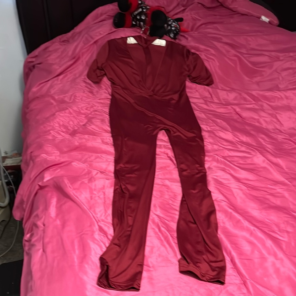 Long one piece jumpsuit